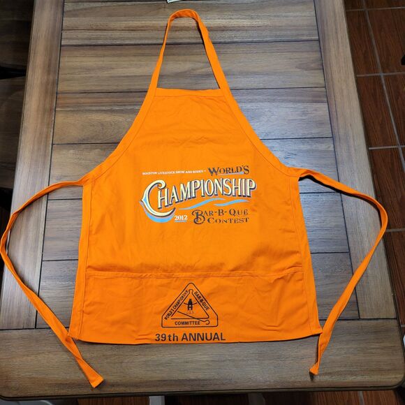 Houston Livestock Show & Rodeo Bar-B-Que Contest Apron 2012 - Picture 1 of 6